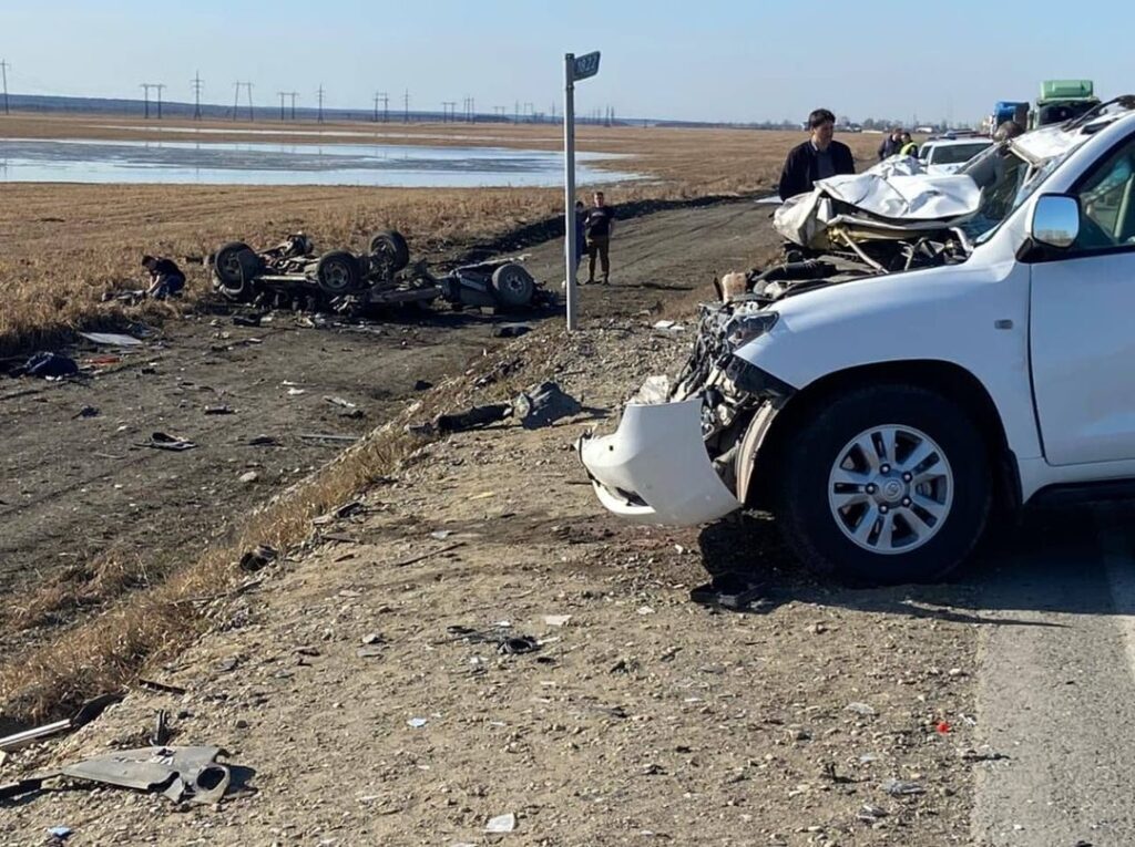 В Усольском районе на трассе «Сибирь» в ДТП погиб водитель автомашины