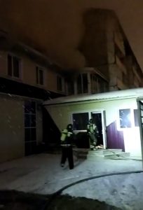 Два пожара в саунах произошло в Иркутске за сутки